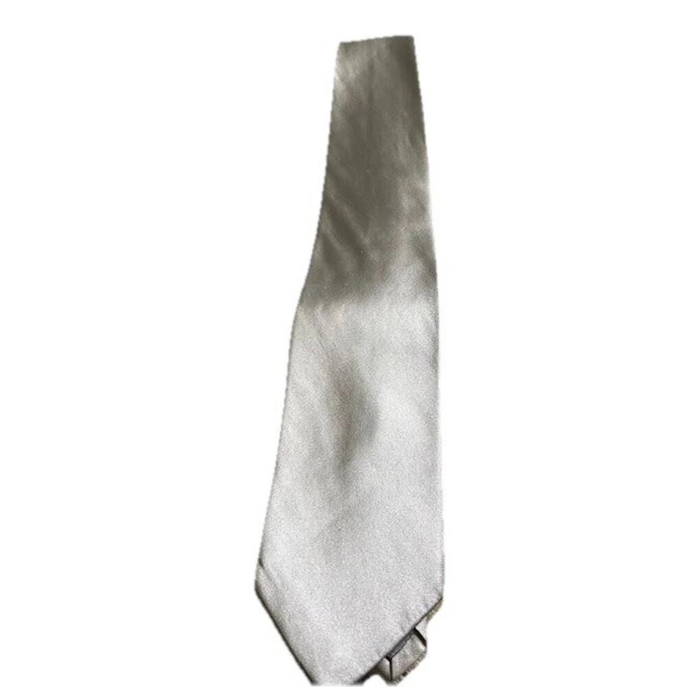 Robert Graham Mens Silver Tie